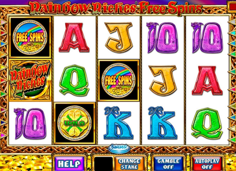 Rainbow Riches Free Spins game - play for free