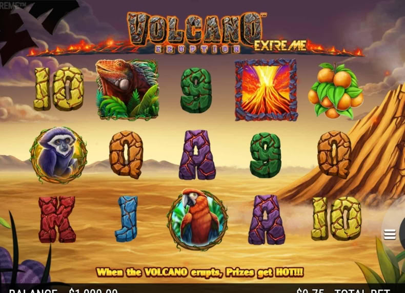 Volcano Eruption Extreme game - play for free