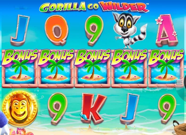 Gorilla Go Wilder game - play for free