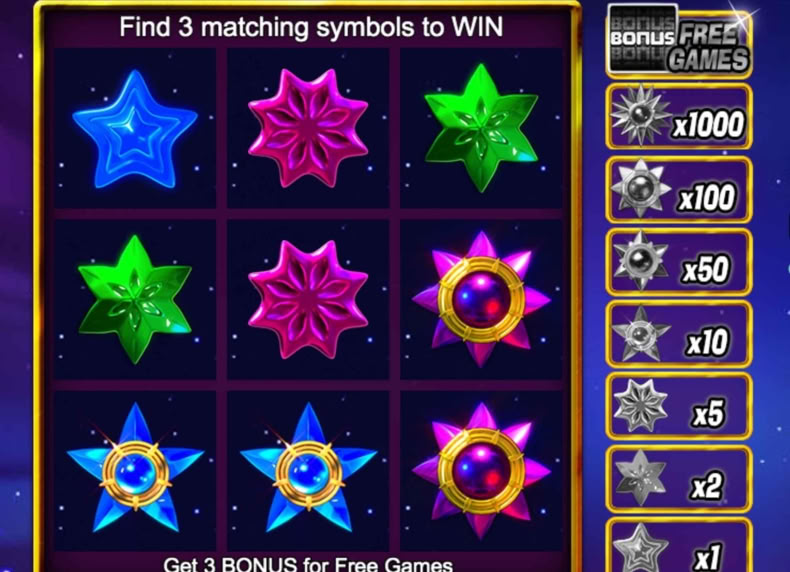 Scratch Starmania game - play for free