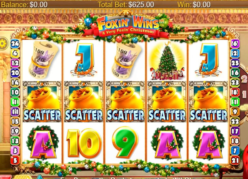 Foxin' Wins - A Very Foxin' Christmas game - play for free