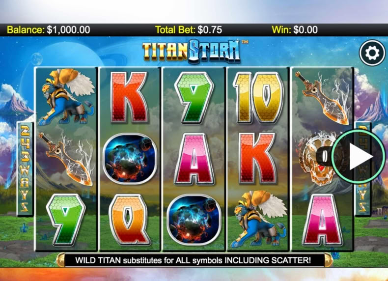 Titan Storm game - play for free