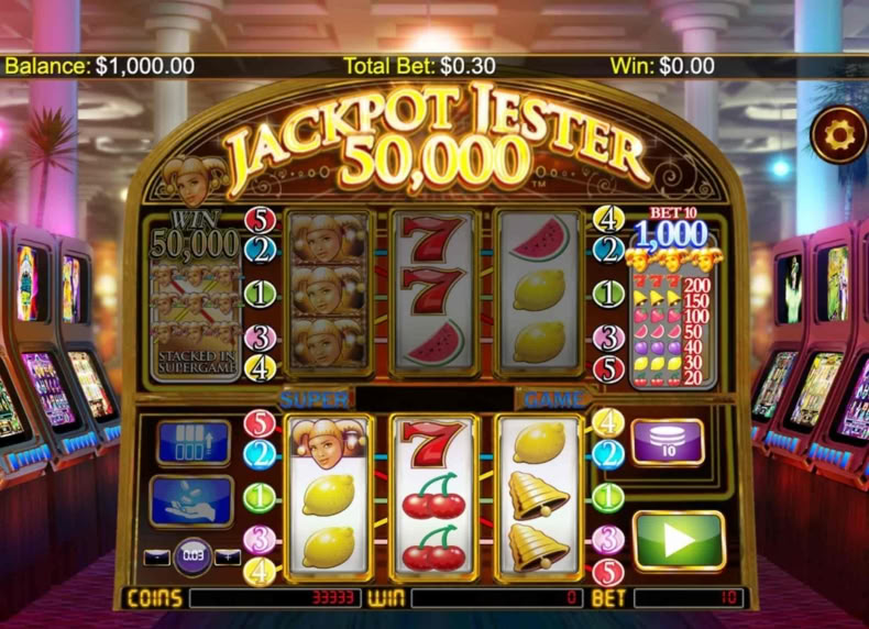 Jackpot Jester 50k game - play for free