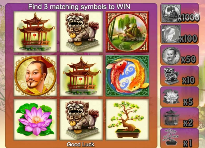 Scratch Emperors Garden game - play for free
