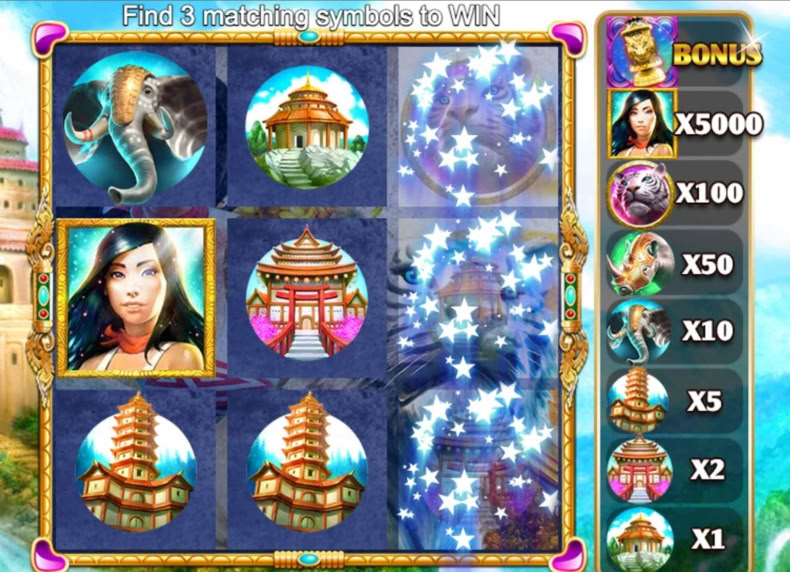 Scratch Shangri La game - play for free