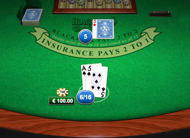 BlackJack Atlantic City SH game - play for free