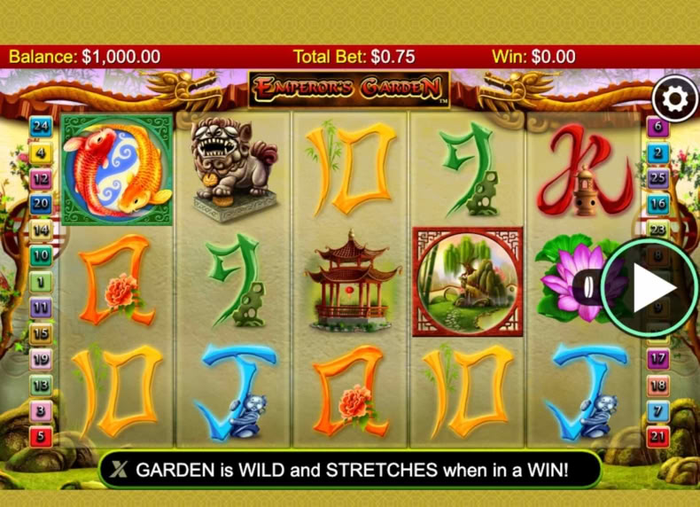 Emperor's Garden game - play for free