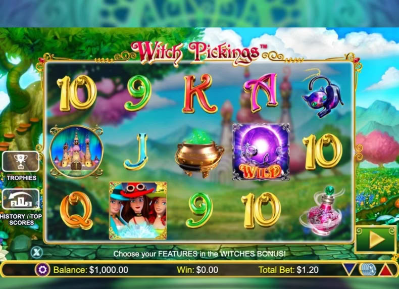 Witch Pickings game - play for free