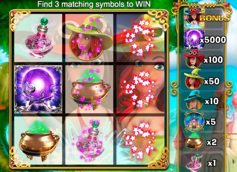 Scratch Witch Pickings game - play for free