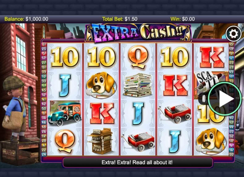 Extra Cash game - play for free