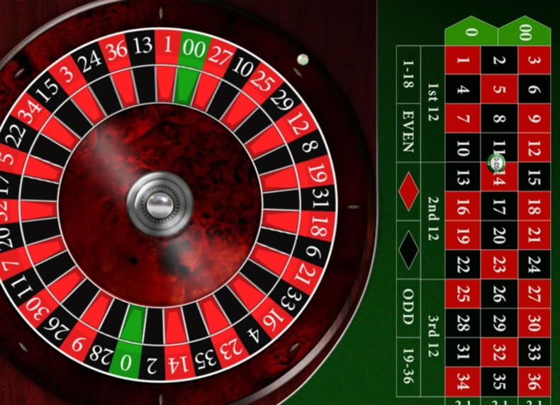 Double Zero Roulette game - play for free