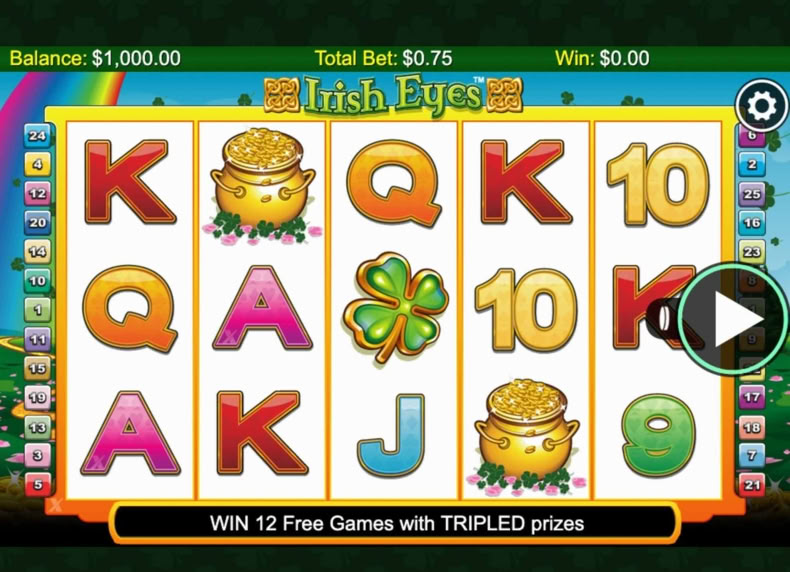 Irish Eyes game - play for free