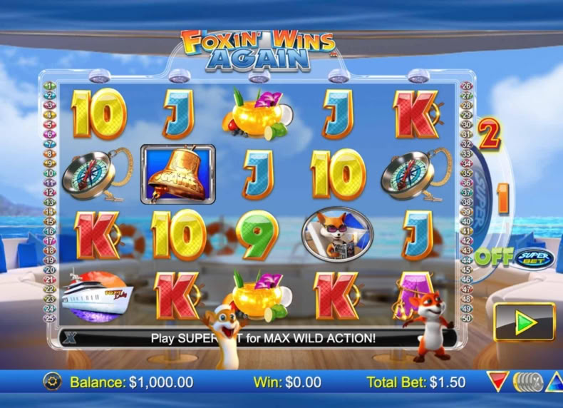 Foxin' Wins Again game - play for free