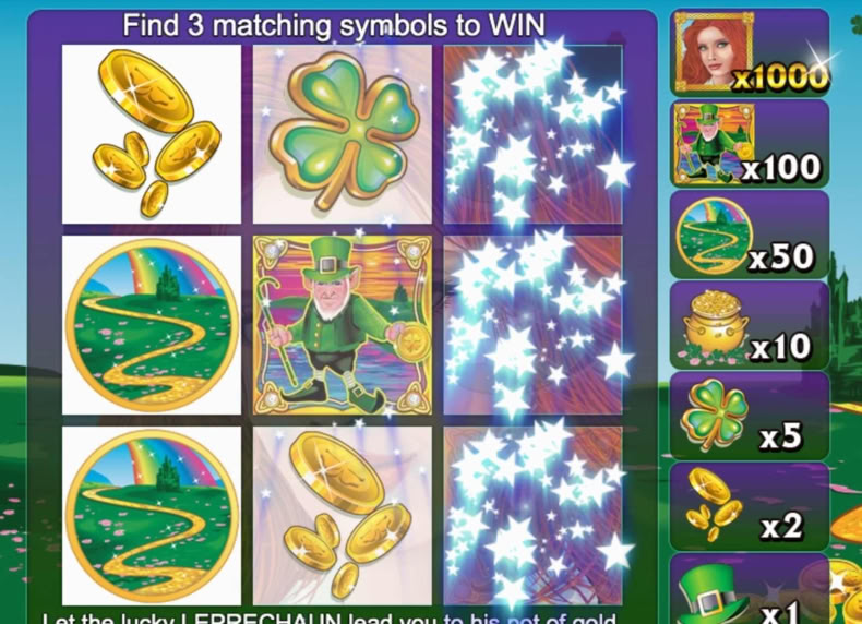 Scratch Irish Eyes game - play for free