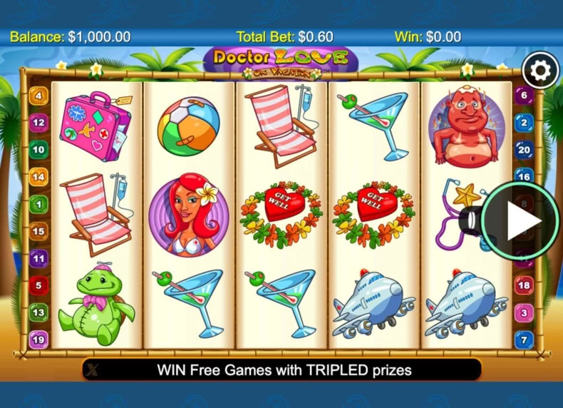 Doctor Love on Vacation game - play for free