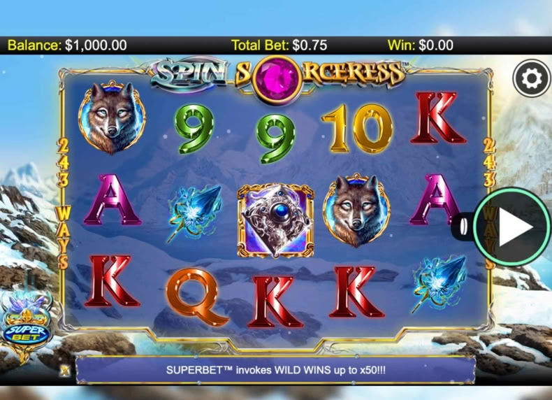 Spin Sorceress game - play for free