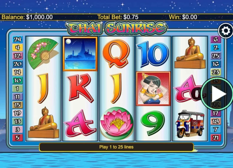 Thai Sunrise game - play for free