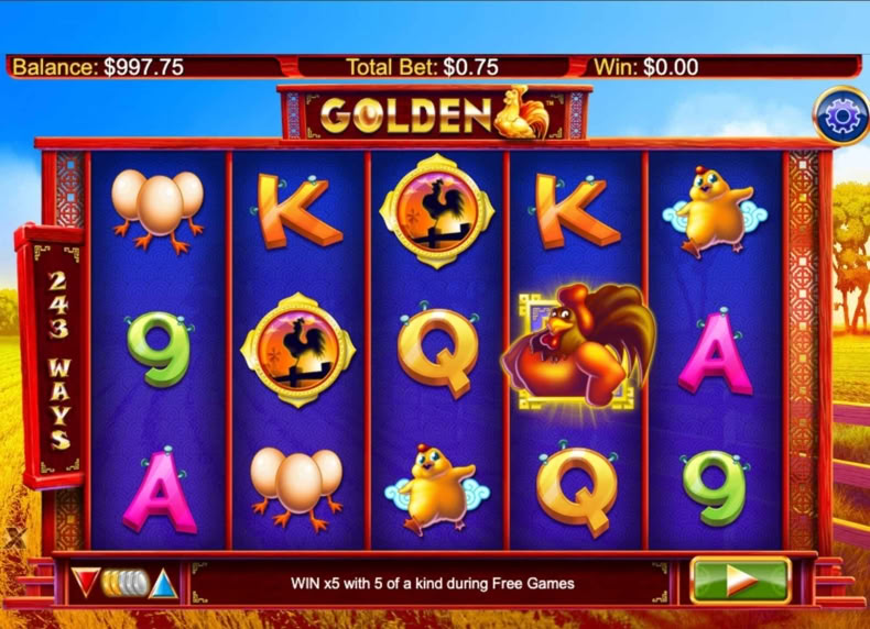 Golden game - play for free