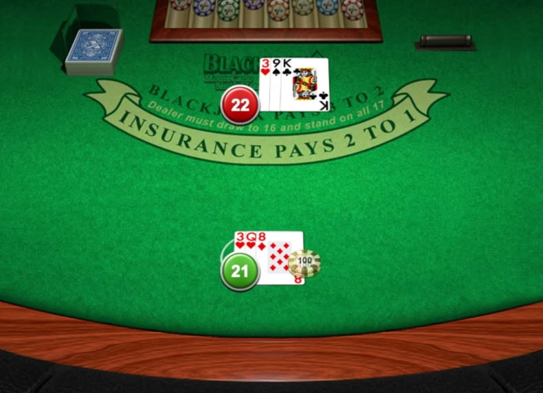 BlackjackPro MonteCarlo SH game - play for free
