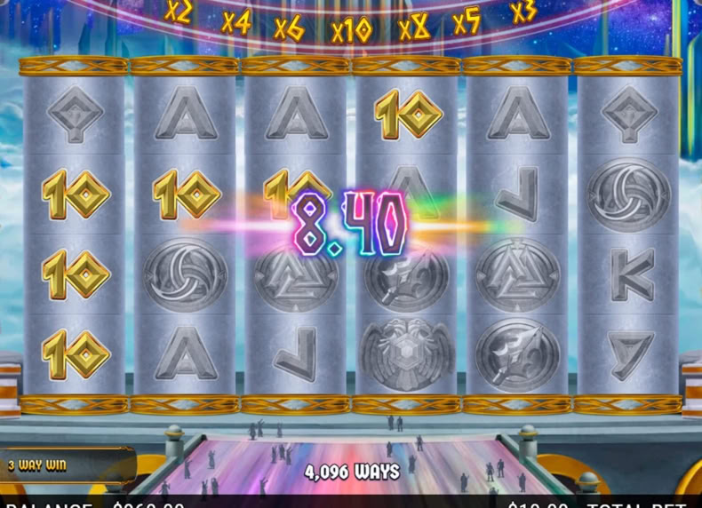 Pillars of Asgard 250k cap game - play for free