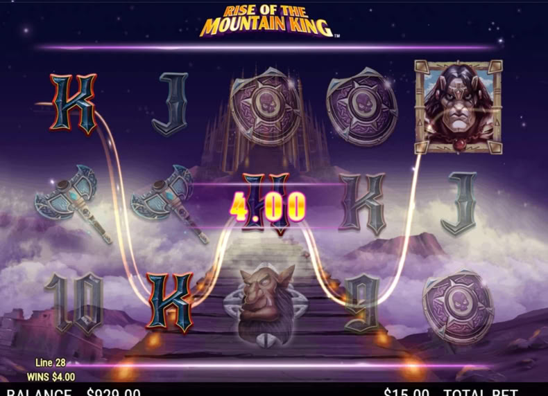 Rise of the Mountain King 250k Cap game - play for free