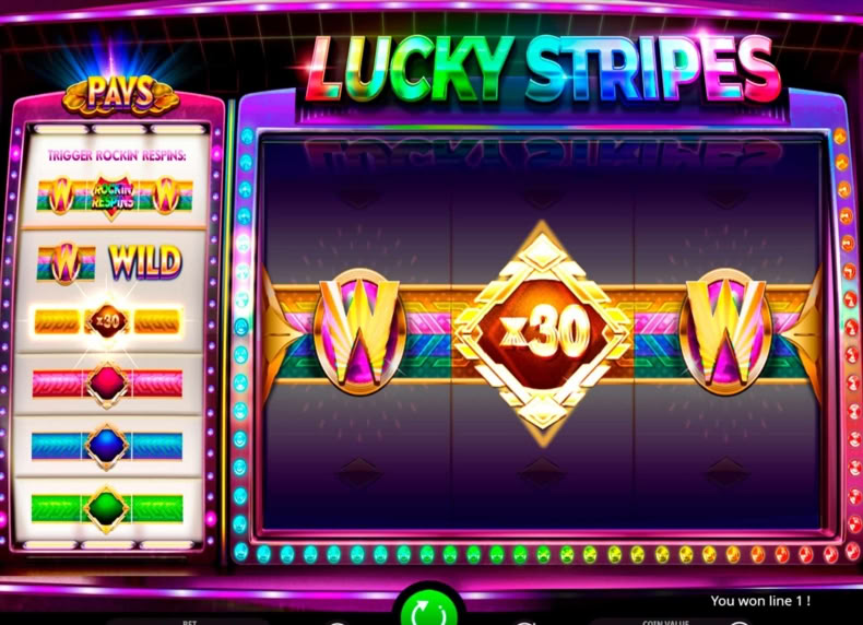 Lucky Stripes game - play for free