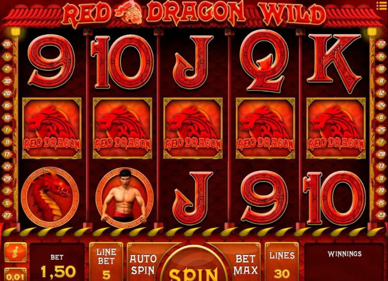 RED DRAGON WILD game - play for free