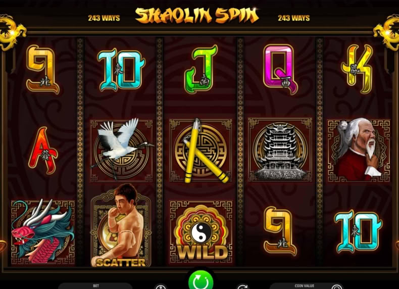 SHAOLIN SPIN game - play for free