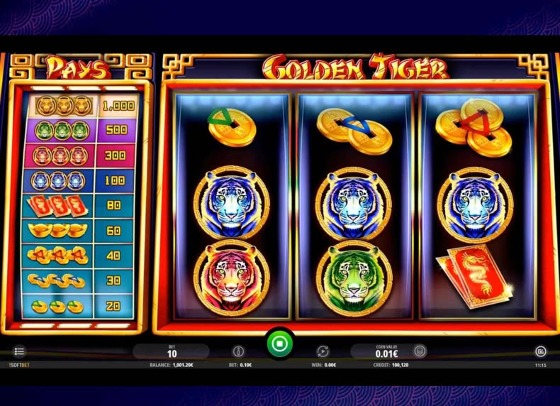 Golden Tiger game - play for free