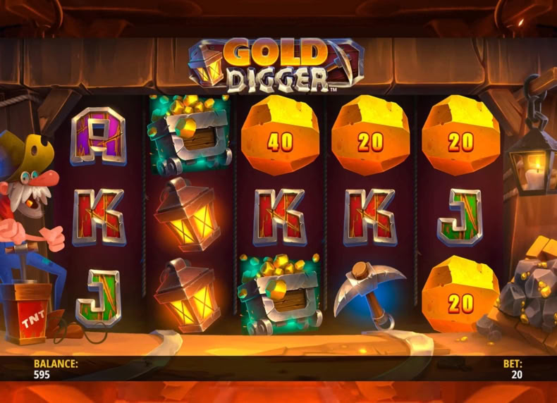 Gold Digger game - play for free
