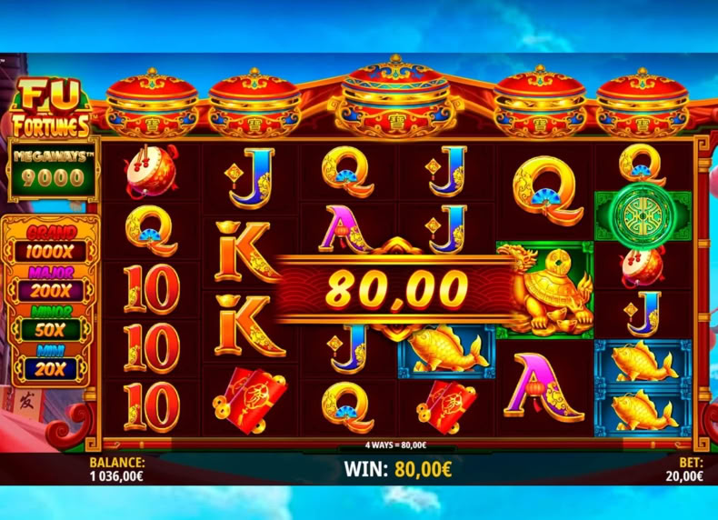 Fu Fortunes Megaways game - play for free