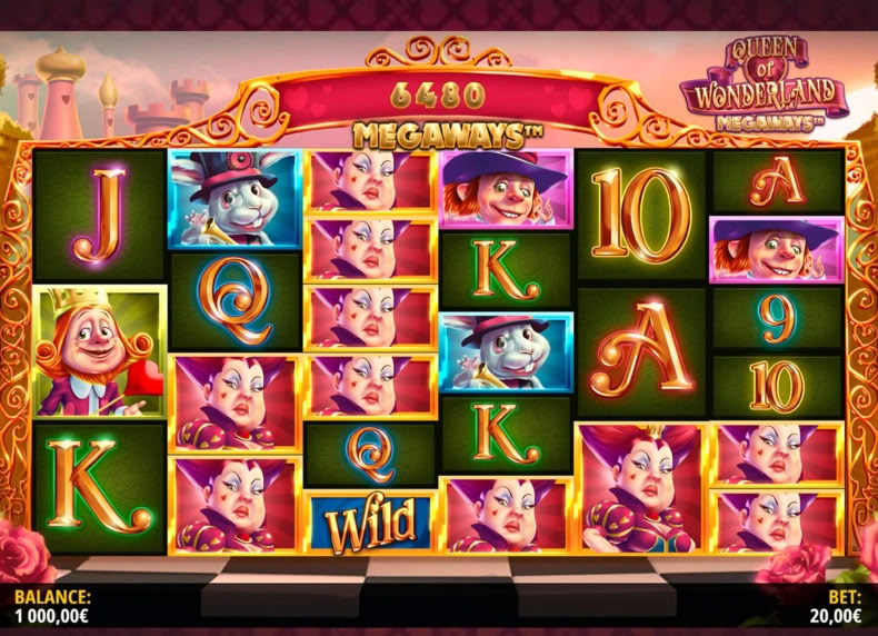 Queen of Wonderland Megaways™ game - play for free