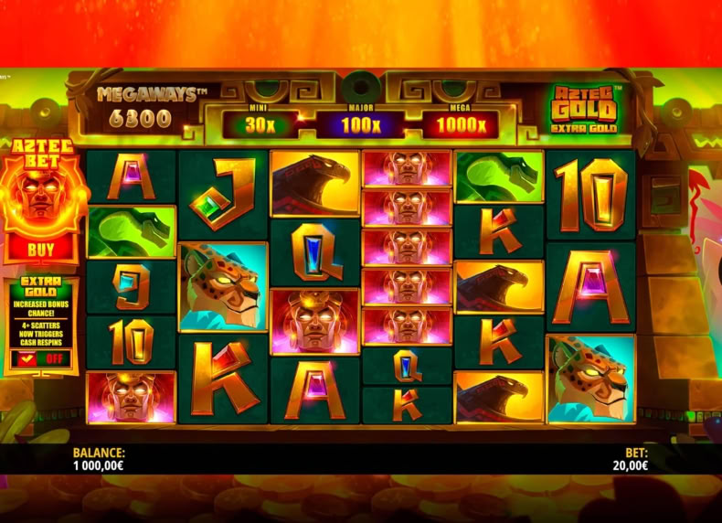 Aztec Gold: Extra Gold Megaways™ game - play for free