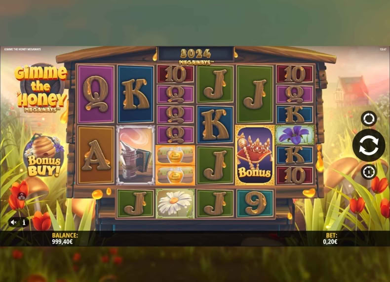 Gimme the Honey Megaways game - play for free