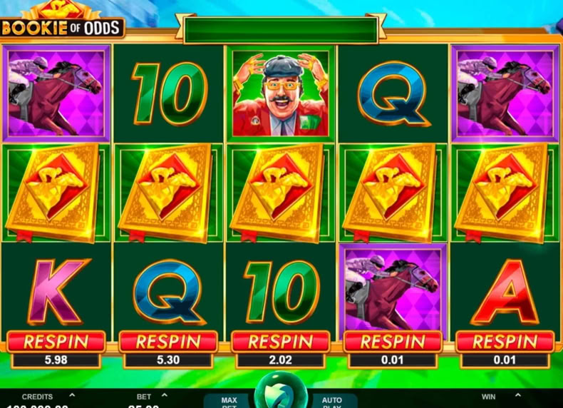 Bookie of Odds game - play for free