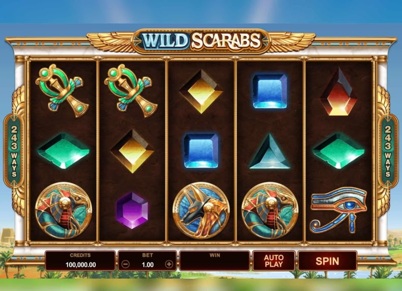 Wild Scarabs game - play for free