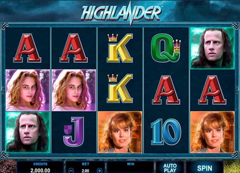 Highlander game - play for free