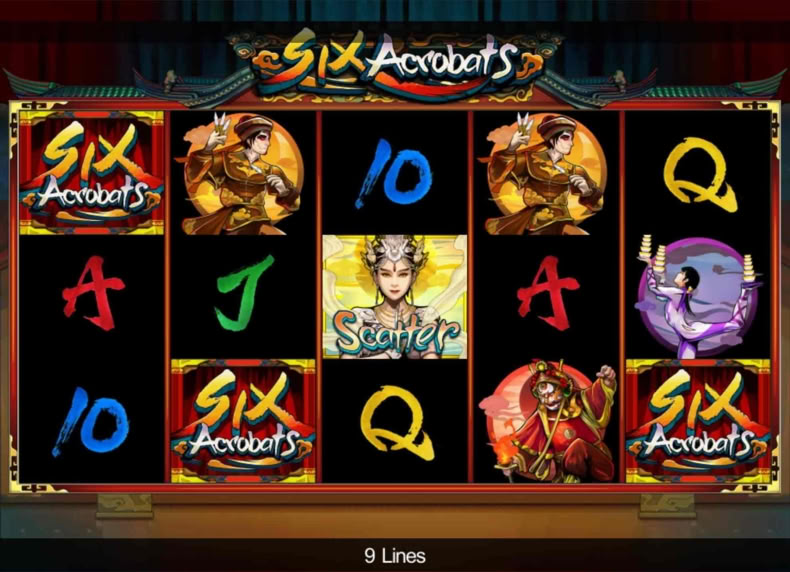 Six Acrobats game - play for free