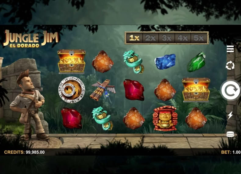 Jungle Jim El Dorado game - play for free
