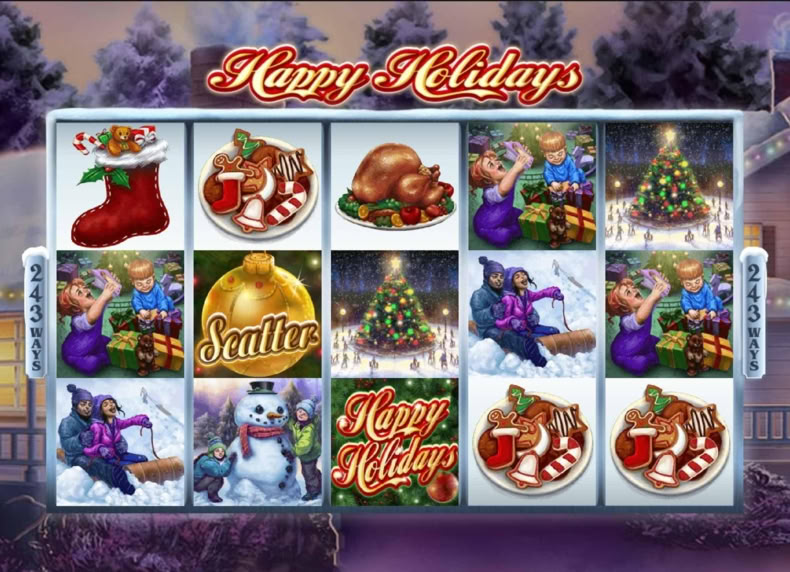 Happy Holidays game - play for free