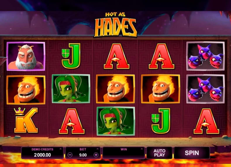 Hot as Hades game - play for free