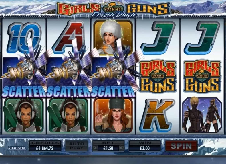 Girls with Guns II Frozen Dawn game - play for free