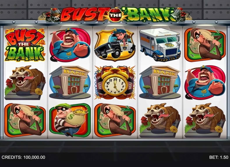 Bust the Bank game - play for free