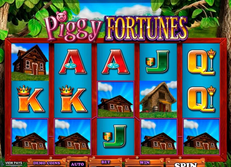 Piggy Fortunes game - play for free
