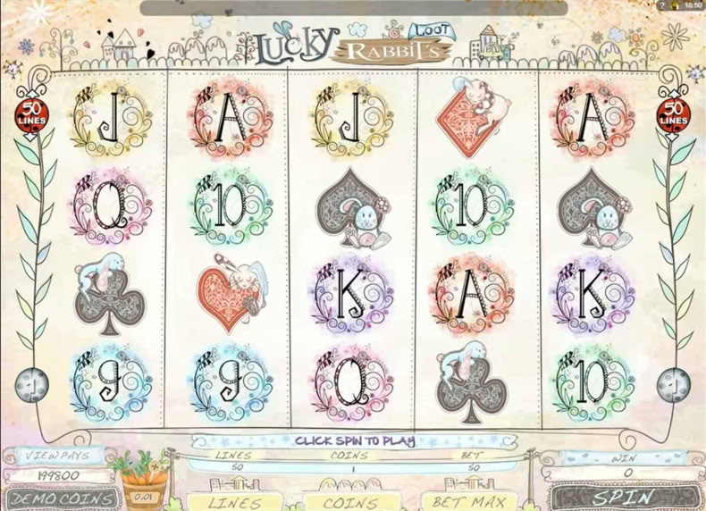 Lucky Rabbits Loot game - play for free