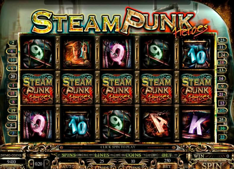 Steam Punk Heroes game - play for free