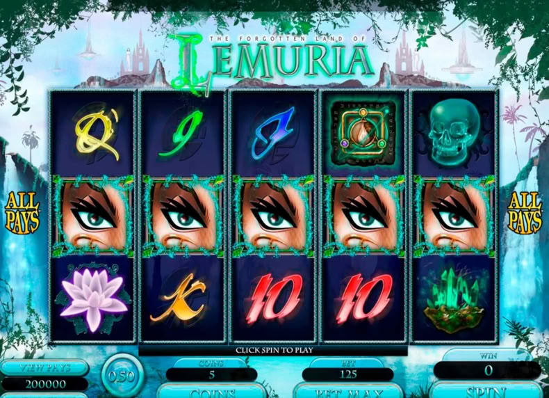 The Forgotten Land of Lemuria game - play for free