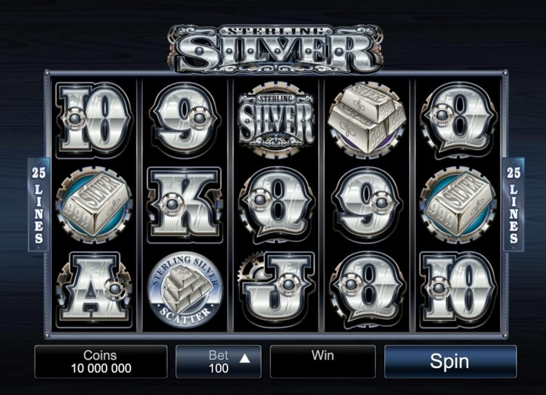 Sterling Silver 3D game - play for free