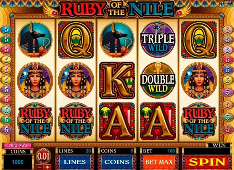 Ruby of the Nile game - play for free