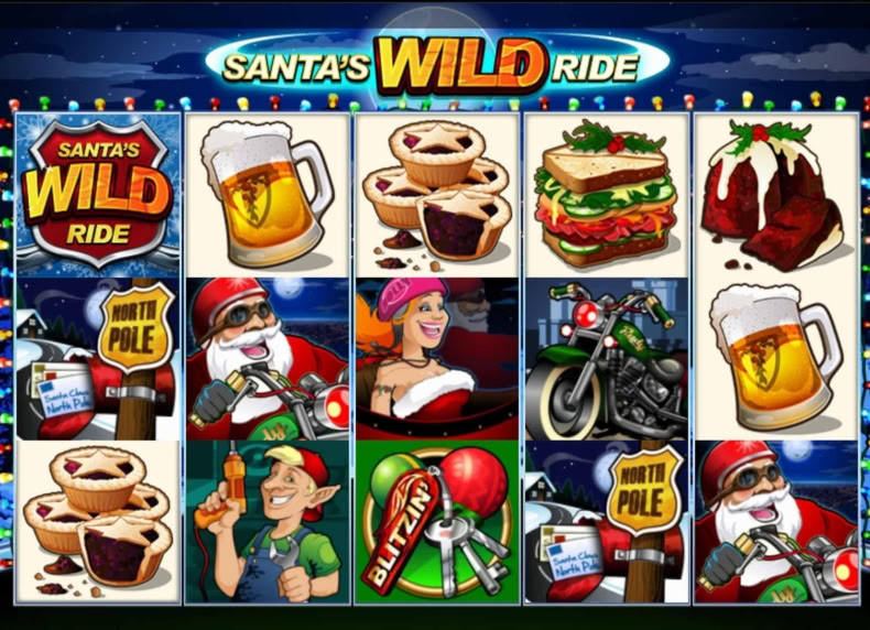 Santa's Wild Ride game - play for free